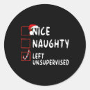 Buscar naughty pegatinas Navidades divertidos