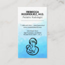 Buscar pediatría tarjetas de visita Médico