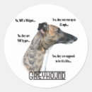 Buscar galgo pegatinas Perrito