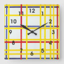 Buscar mondrian relojes de pared Neoplasticismo