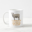 Buscar ovejas tazas Humor