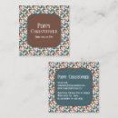 Buscar fondo marrón tarjetas de visita General y unisex