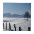 Buscar árboles nevados azulejos Invierno
