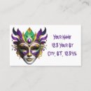 Buscar marte tarjetas de visita Carnaval