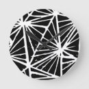 Buscar triángulo relojes de pared Minimalista