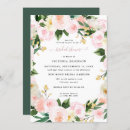 Buscar watercolor bridal shower invitaciones Verano primavera