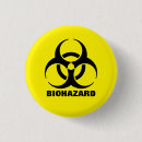 Buscar biohazard chapas Símbolo del biohazard
