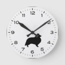 Buscar conchas relojes de pared Perro