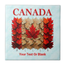 Buscar bandera canadiense azulejos Hoja de arce