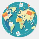 Buscar países del mundo pegatinas Internacional