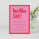Buscar invitaciones 50 cumpleaños Único