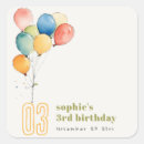 Buscar globos amarillos pegatinas Cumpleaños de niños