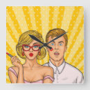 Buscar pop art relojes de pared Para ellos