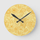 Buscar pájaro del dibujo animado relojes de pared Fondo