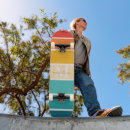 Buscar años 60 tablas de skate Rayas