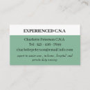 Buscar anciano tarjetas de visita Enfermeros