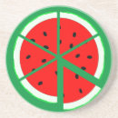Buscar rebanada de la sandía posavasos Lindo