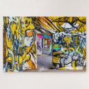 Buscar edificios puzzles Colorido