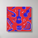 Buscar instrumentos musicales lienzos Música
