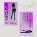 Buscar jeans tarjetas de visita Diseñador de moda