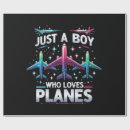 Buscar piloto papel de regalo Volando