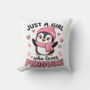 Buscar pingüinos cojines Para ella