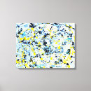 Buscar pollock lienzos Azul