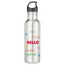 Buscar idiomas agua botellas General y unisex
