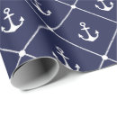 Buscar ancla náutica papel de regalo Para él