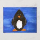 Buscar pingüino blanco y negro postales Pájaro