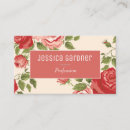 Buscar feminine tarjetas de visita Rosa