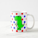 Buscar dinosaurio azul tazas Tyrannosaurus rex