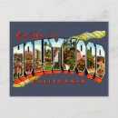 Buscar hollywood california postales Antiguo