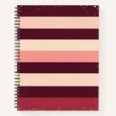 Buscar rayas horizontales libretas Rosa
