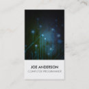 Buscar circuito electrónico tarjetas de visita Tecnología