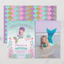 Buscar sirena invitaciones Debajo del mar