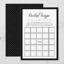 Buscar bingo nupcial invitaciones Moderno