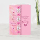 Buscar dulce tarjetas enhorabuena de bebe Rosa