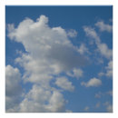 Buscar nube blanca posters Cielo azul