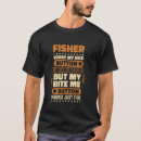 Buscar mordida camisetas Pescar