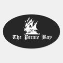 Buscar del pirata pegatinas Blanco