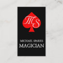 Buscar magician tarjetas de visita Magia