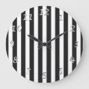 Buscar rayado relojes de pared Patrón