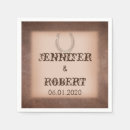 Buscar herraduras servilletas Rústico