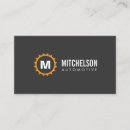 Buscar reparaciones automóviles de tarjetas de visita Mecánica