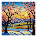 Buscar cereza de invierno posters Paisaje