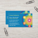 Buscar geometría sagrada tarjetas de visita Reiki