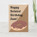 Buscar chocolate tarjetas Donut