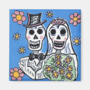 Buscar esquelético imanes Día de los muertos