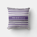 Buscar rayas grandes cojines Para ella